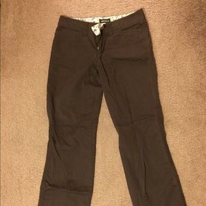 Eddie Bauer flannel lined chinos